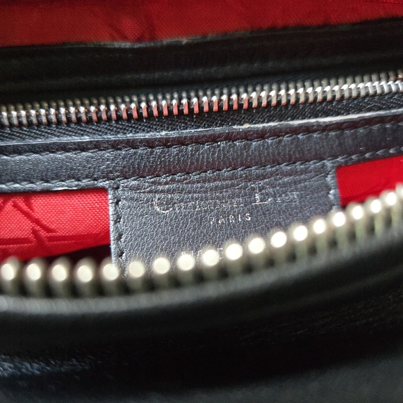 Lady Dior Medium Bag Lamb Leather - Picture 16 of 17